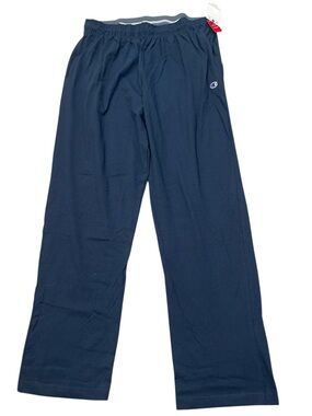 Champion Men's Navy Blue Athletic Drawstring Pull On Sweatpants